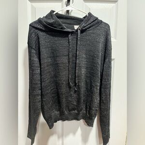 Black Sparkle Women's Sweater